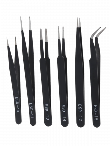 Набор антистатических пинцетов 6 штук Патриот PT-INO05